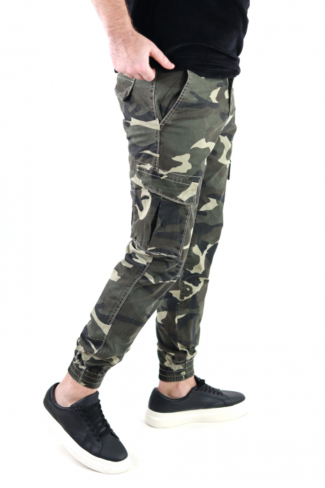 Pantaloni cargo militar slim fit [2]