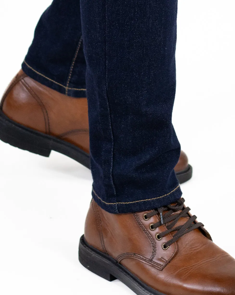 Blugi bărbați regular fit, albastru indigo [2]