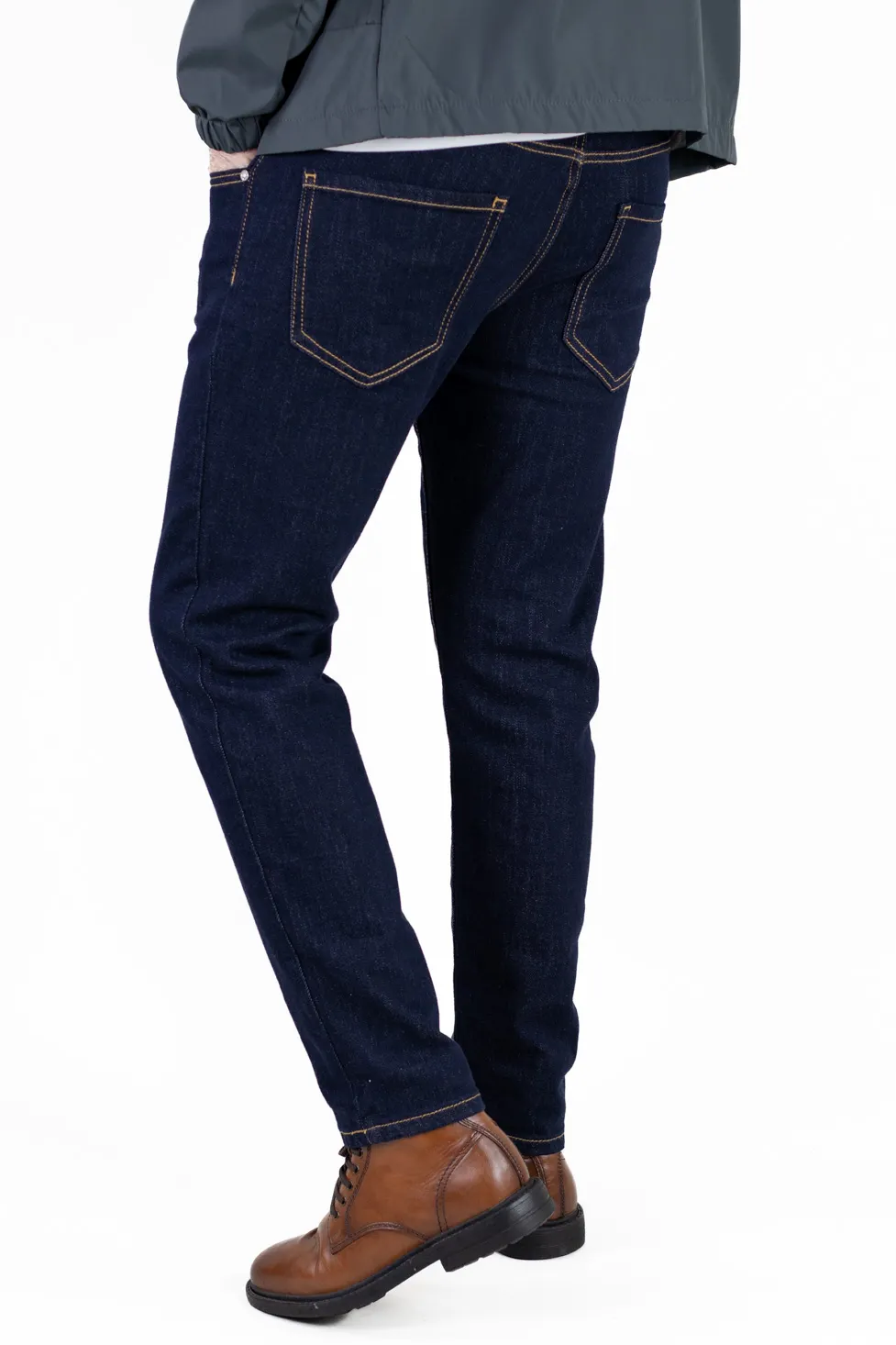 Blugi bărbați regular fit, albastru indigo [4]