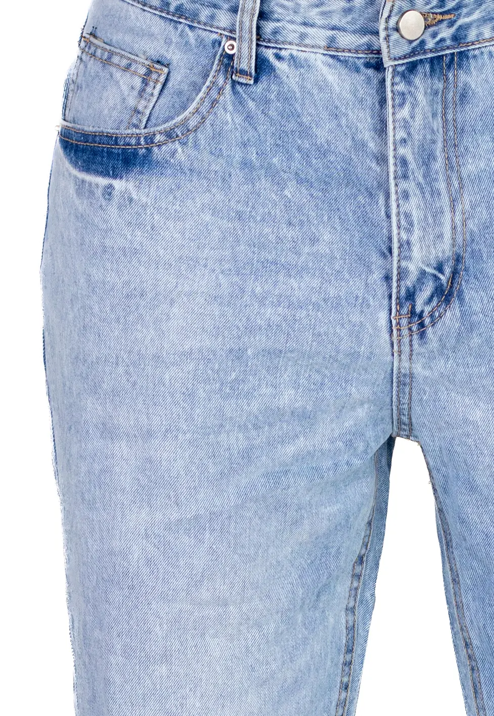 Blugi Bărbați Baggy Fit Albastru Vintage – Stil Retro Streetwear [11]