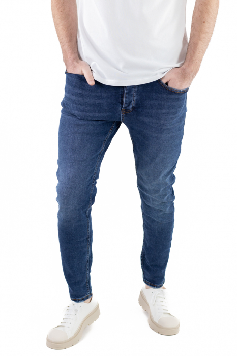 Blugi simpli indigo [6]