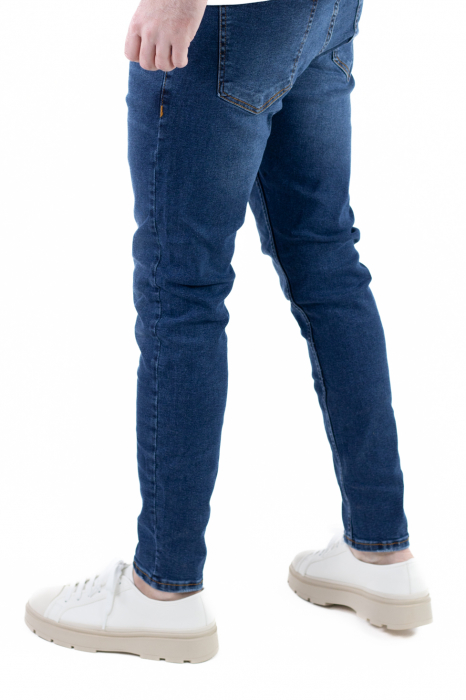 Blugi simpli indigo [5]