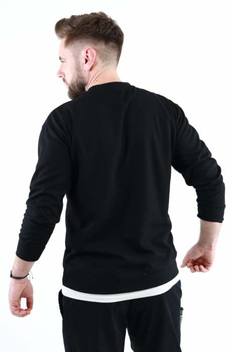 Bluza barbati neagra cu baza dublata [4]
