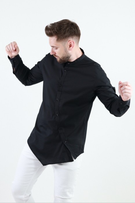 Camasa asimetrica barbati neagra [5]