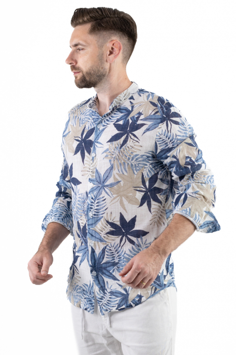 Camasa barbati din bumbac texturat Bora Bora [5]
