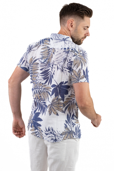 Camasa cu maneca scurta si imprimeu floral [5]