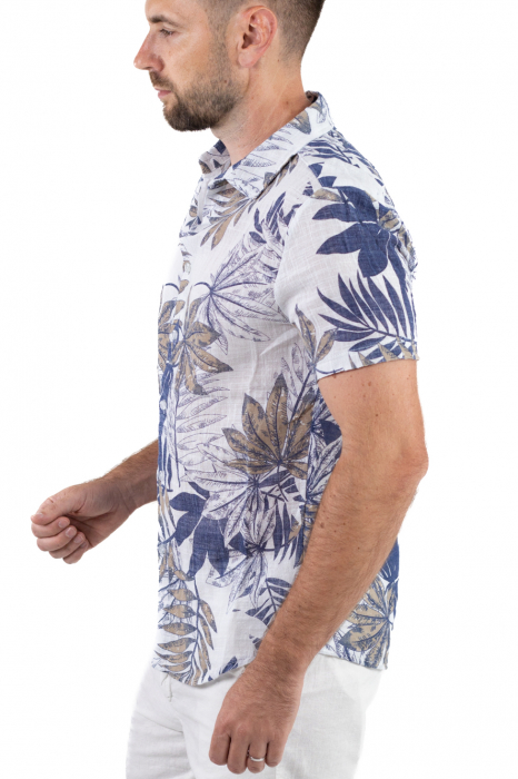 Camasa cu maneca scurta si imprimeu floral [4]