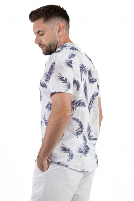Camasa cu maneca scurta si imprimeu floral [3]