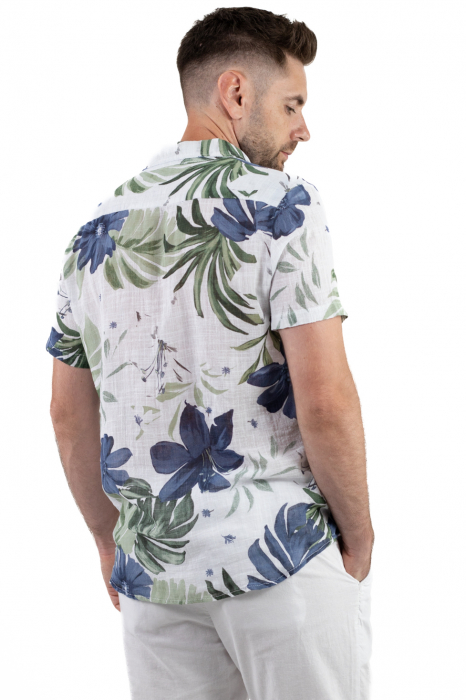 Camasa cu maneca scurta si imprimeu floral [3]