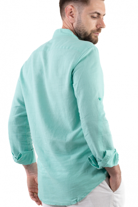 Camasa verde aqua barbati din in [5]