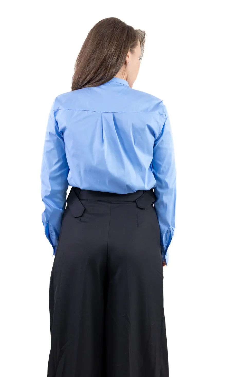 Camasă elegantă cu fundă lungă [3]