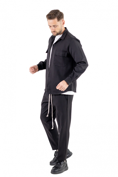 Compleu casual barbati negru [2]