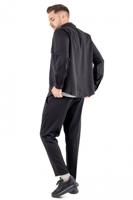 Compleu casual barbati negru [6]