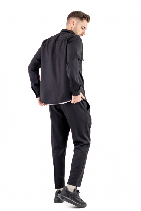Compleu casual barbati negru [4]
