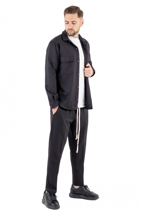 Compleu casual barbati negru [3]