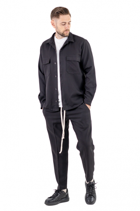 Compleu casual barbati negru [5]
