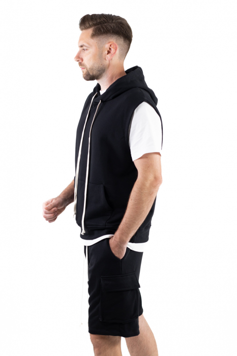 Compleu barbati din bumbac negru [10]
