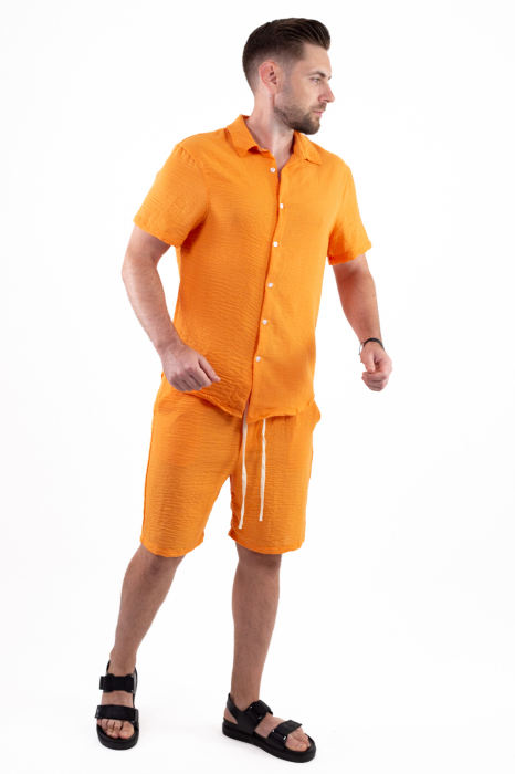Compleu barbati de vara orange [5]