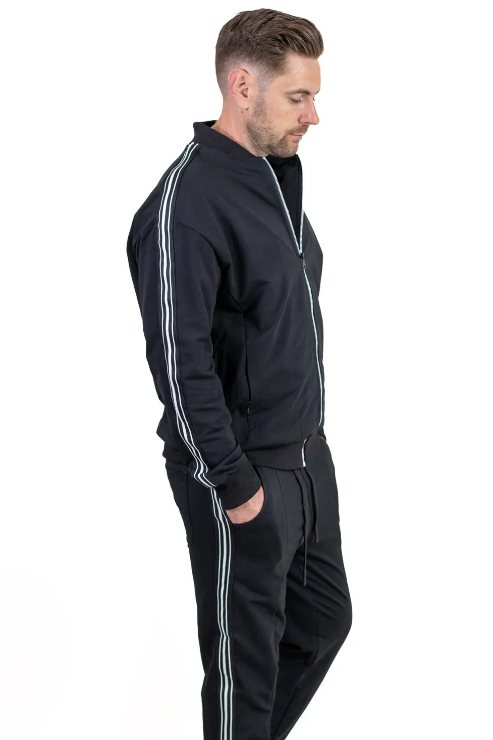 Trening pentru barbati premium black stripe [8]