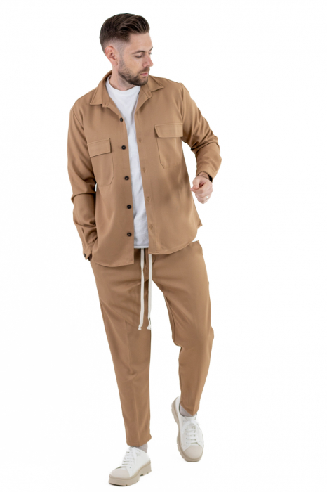 Compleu casual barbati cafeniu [12]