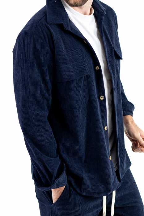 Compleu casual barbati reiat bleumarin [4]