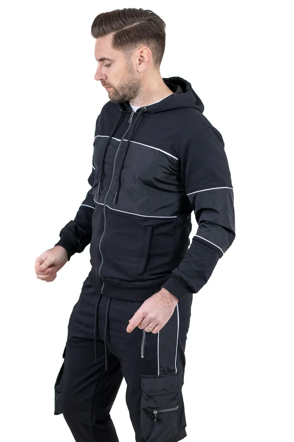 Trening urban cu multiple buzunare negru [5]