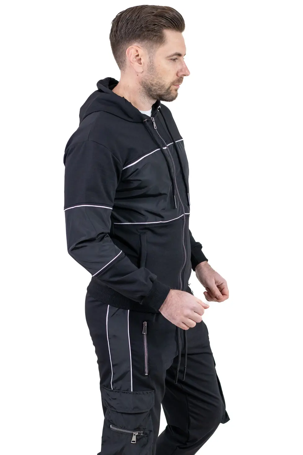 Trening urban cu multiple buzunare negru [10]