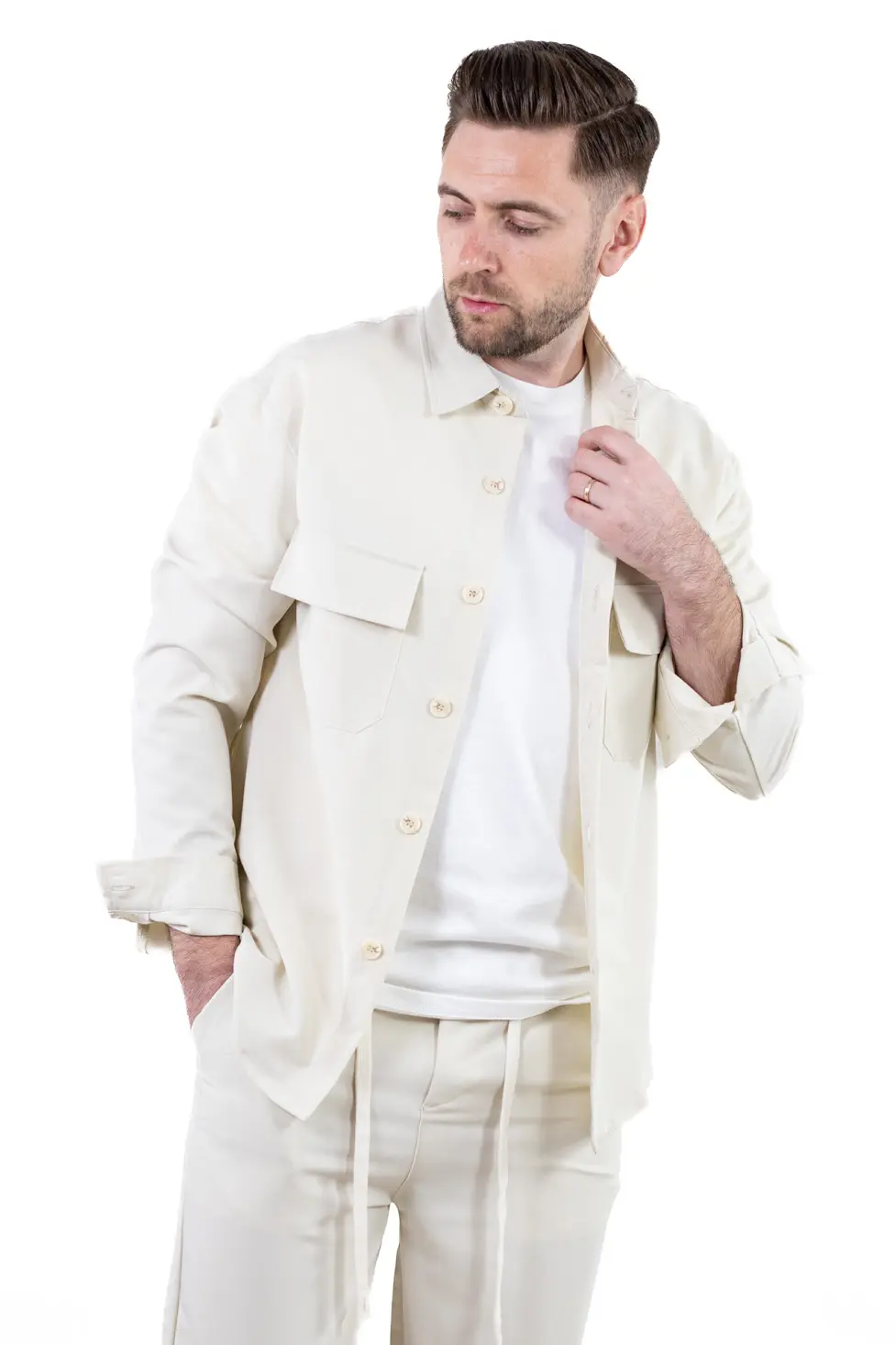 Compleu crem de vara barbati - Lejer si Aerisit [3]