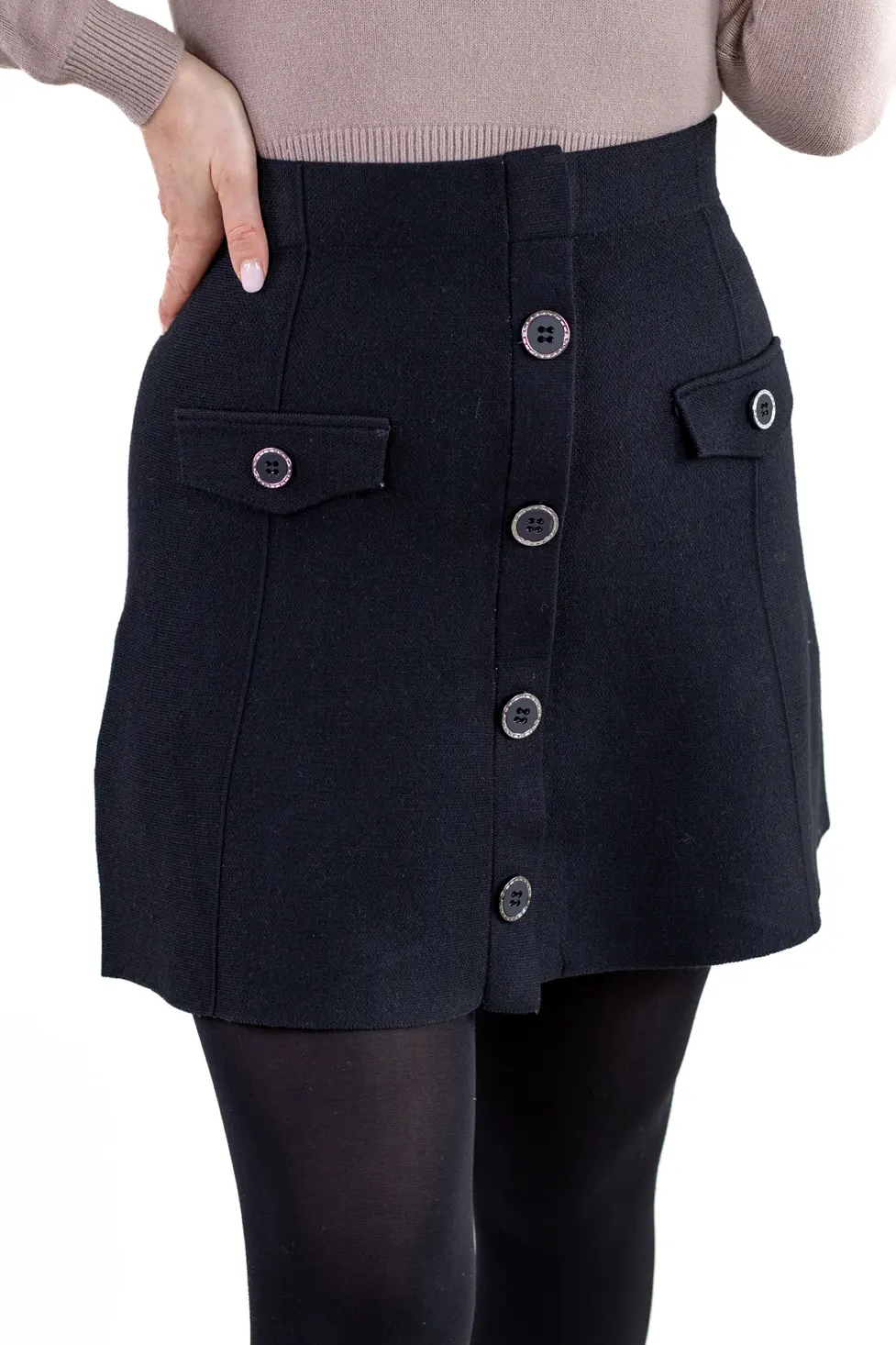 Fustă scurtă elegantă de damă [5]