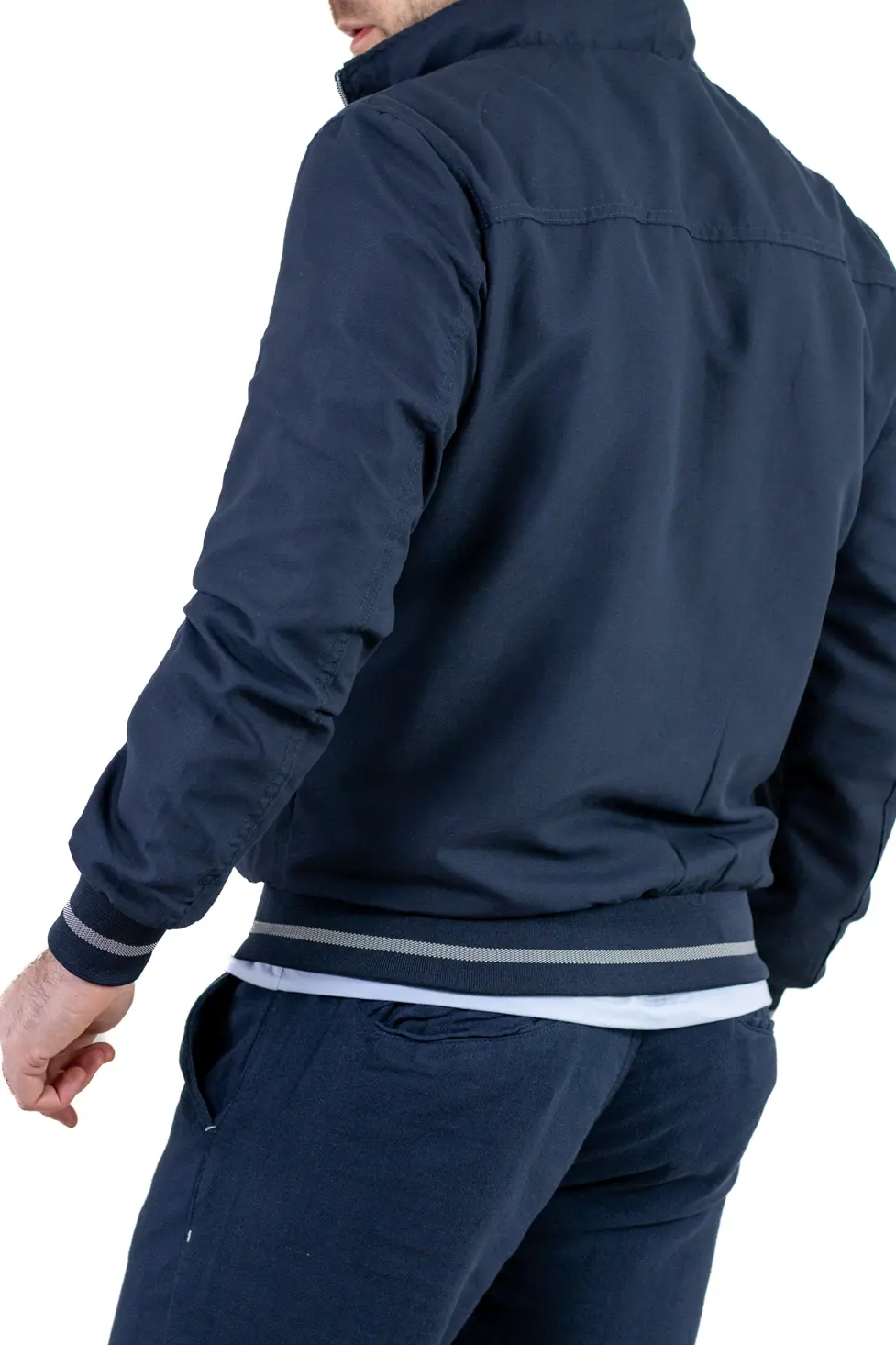 Geaca bleumarin usoara de vara [7]