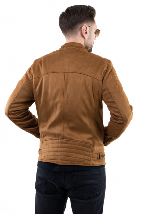 Geaca barbati cu aspect de piele intoarsa [6]