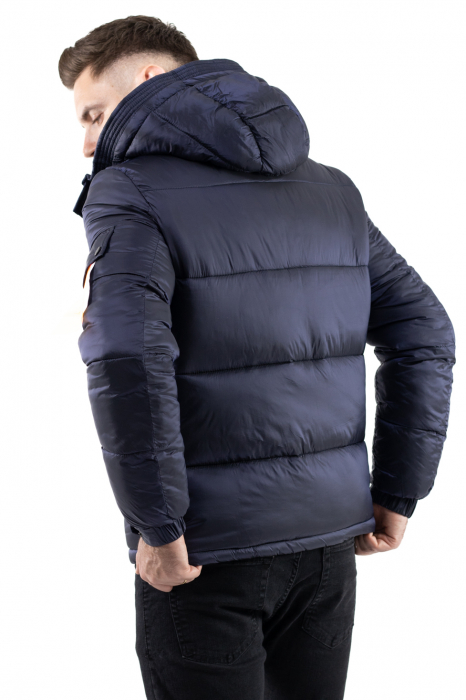 Geaca barbati usoara de iarna 900 gr bleumarin [5]