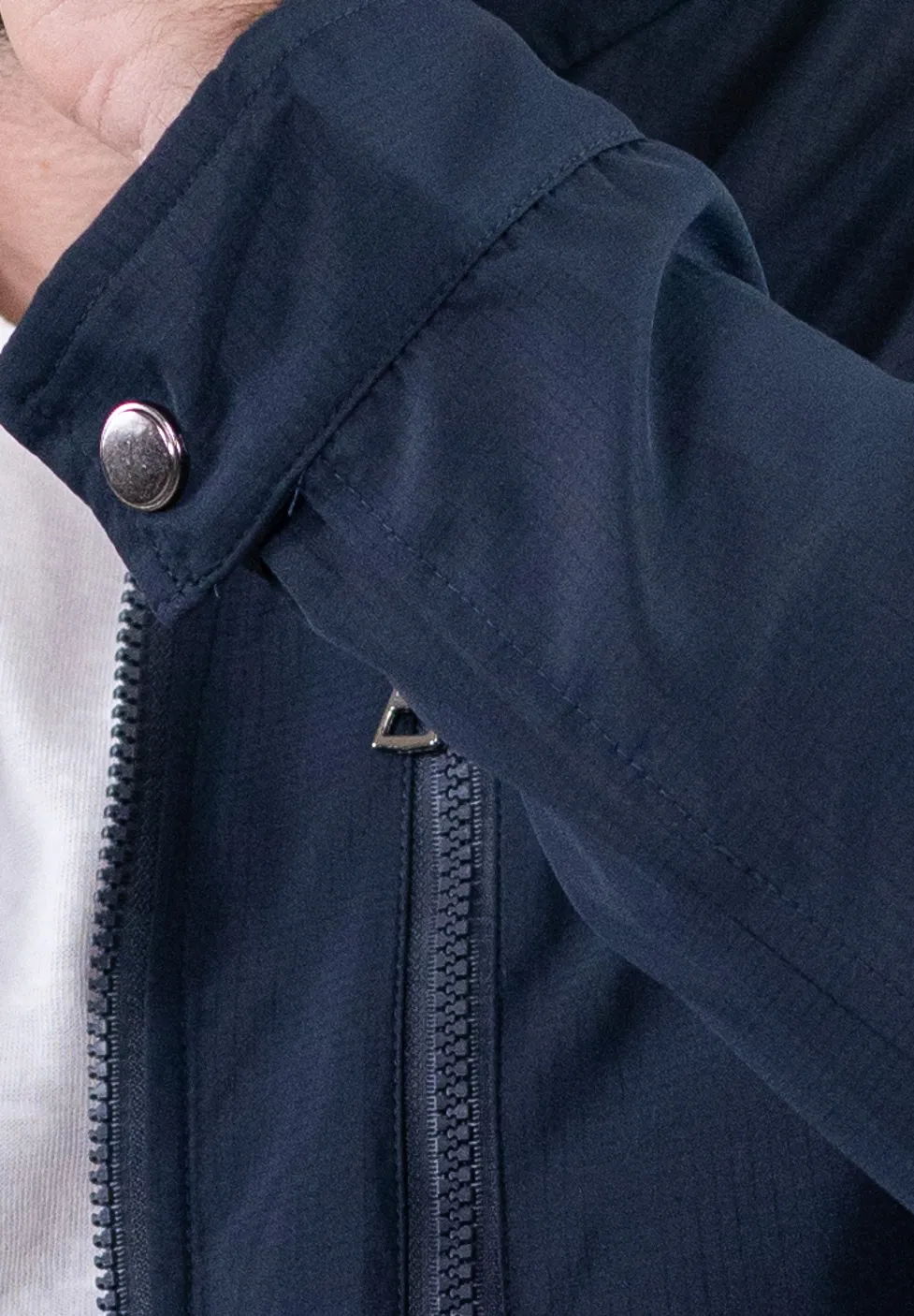 Geaca bleumarin subtire eleganta de toamna [6]