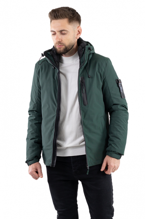 Geaca de iarna 3 in 1 verde smarald [12]