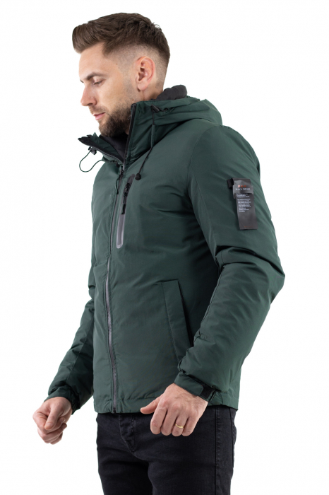 Geaca de iarna 3 in 1 verde smarald [5]