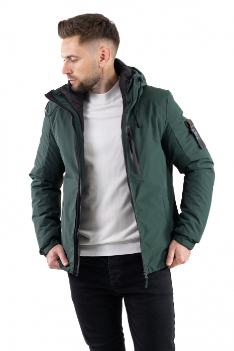 Geaca de iarna 3 in 1 verde smarald [15]