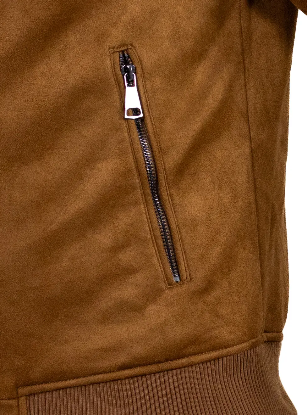 Geacă din piele întoarsă ecologică pentru bărbați – Maxwear [9]