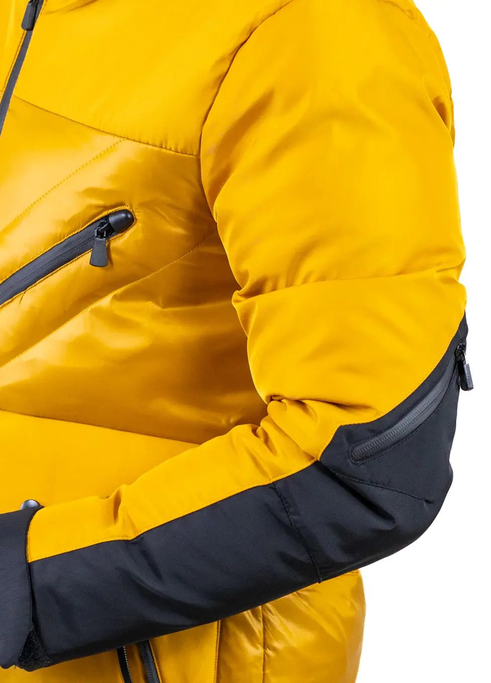 Geacă schi bărbați galbenă cu buzunare multiple [5]