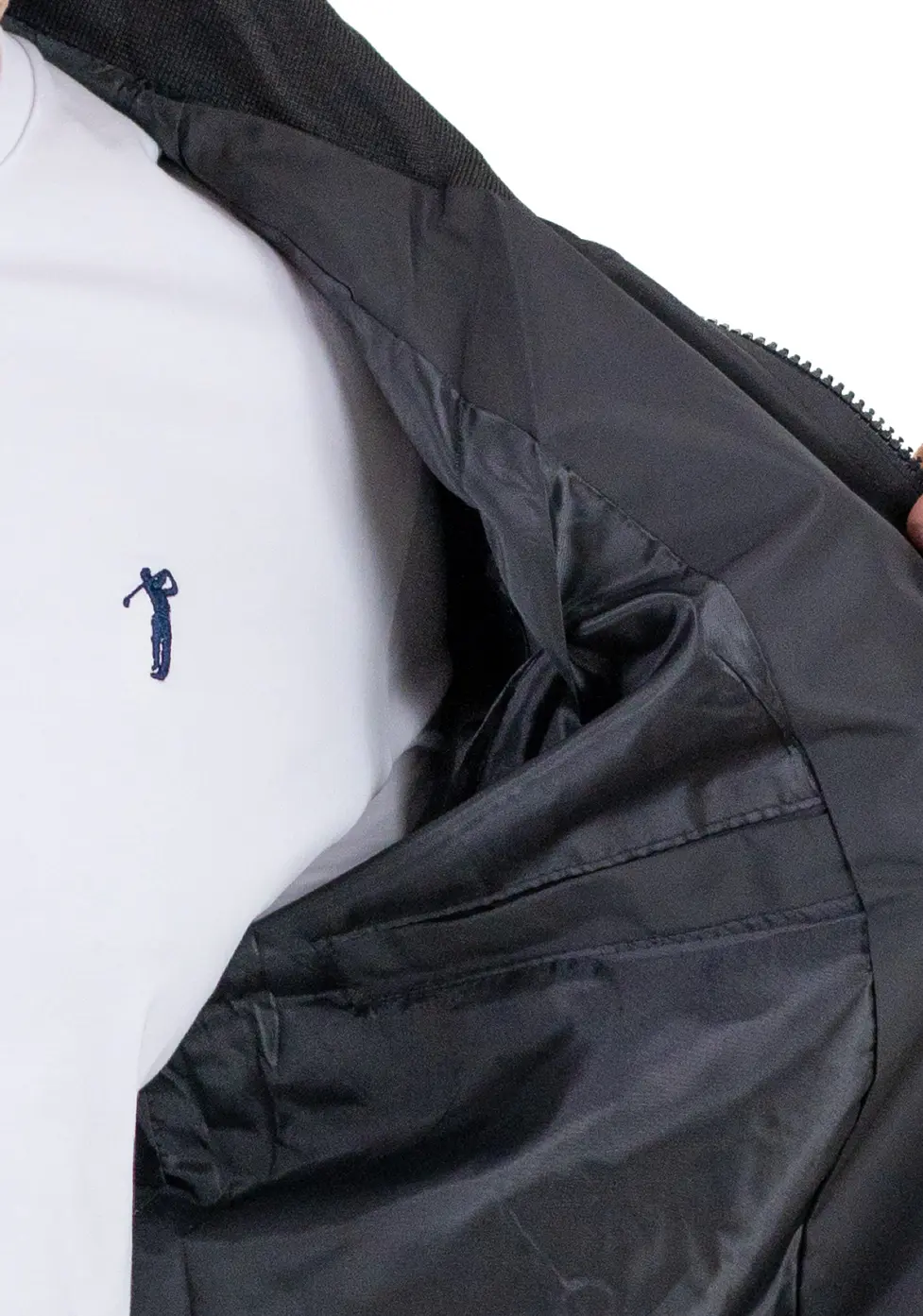 Geaca impermeabila subtire tip foita neagra [9]