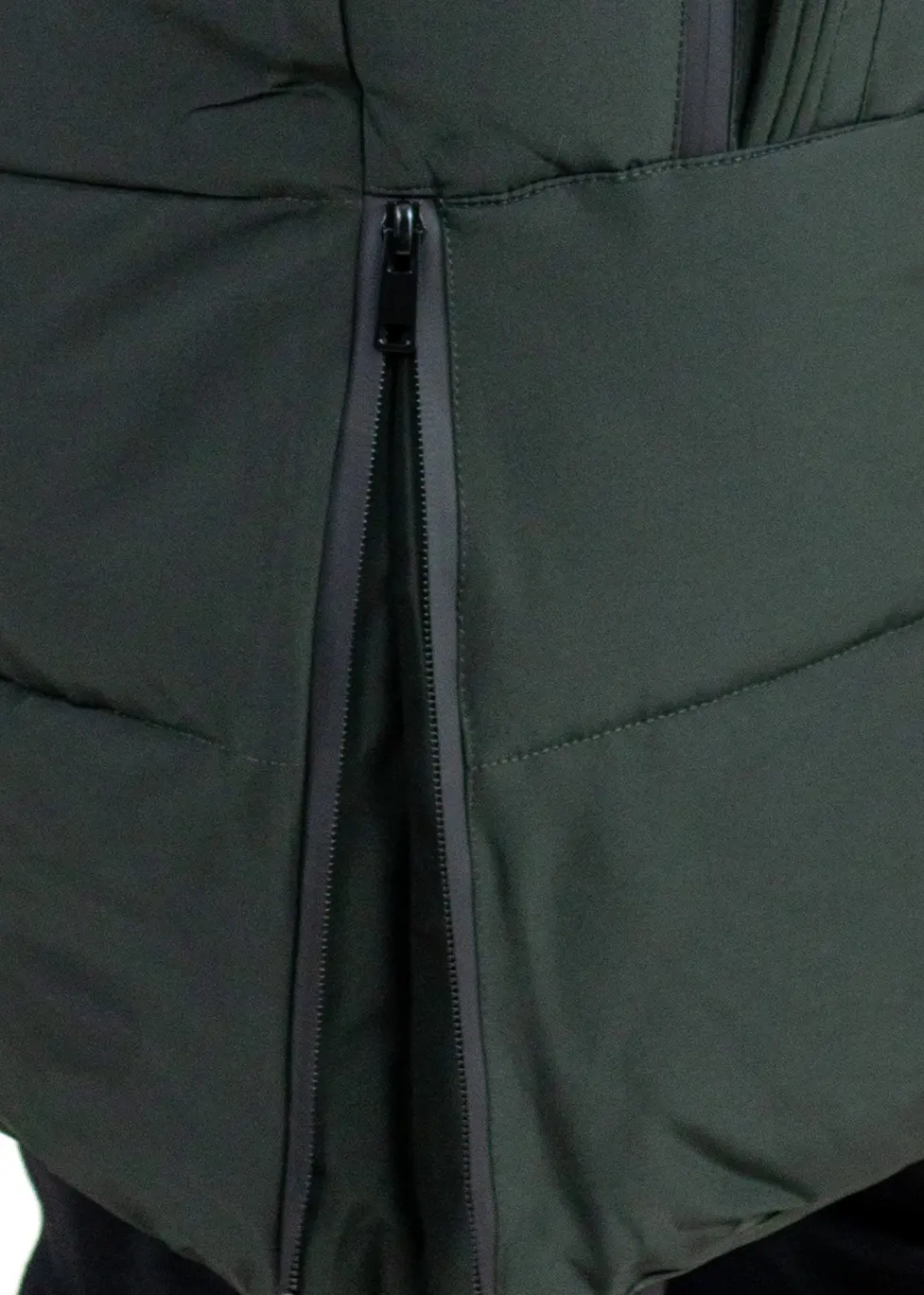 Geacă kaki groasă lungă de iarnă bărbați [10]