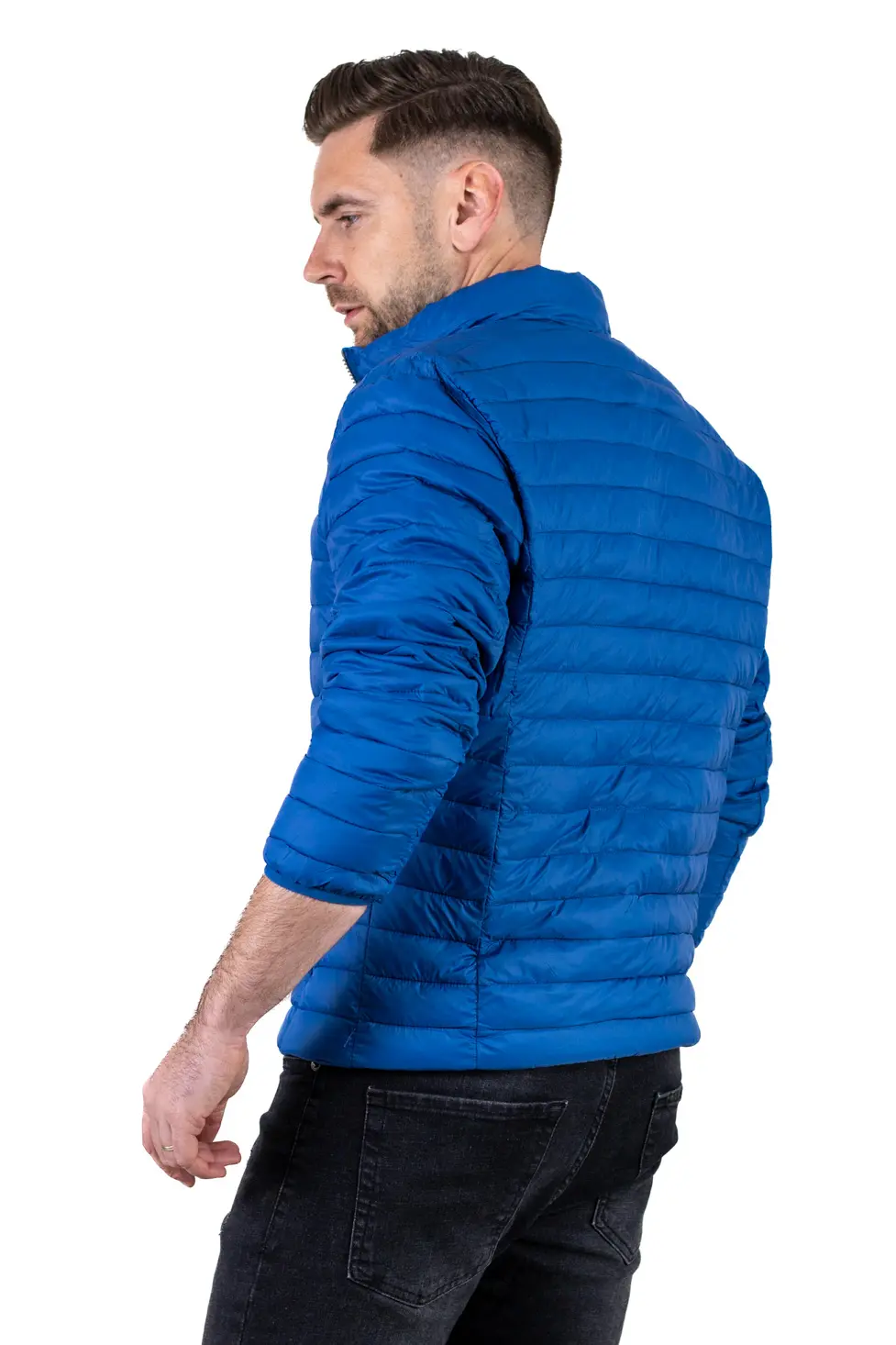 Geacă ușoară matlasată bleumarin bărbați [5]