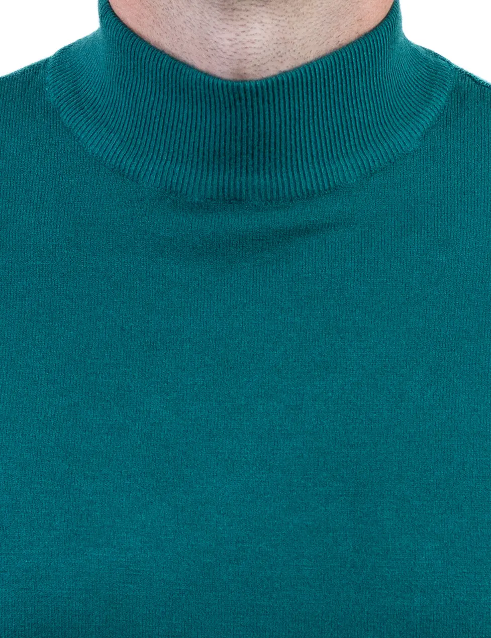 Maletă bărbați verde petrol cu guler semi-înalt – material fin și elastic [6]