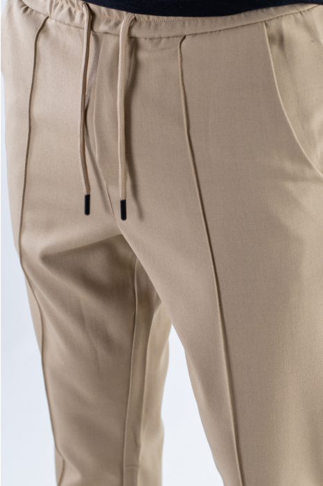 Pantaloni crem lungi casual [9]