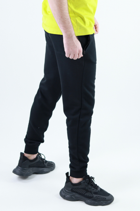 Pantaloni negri sport barbati [4]