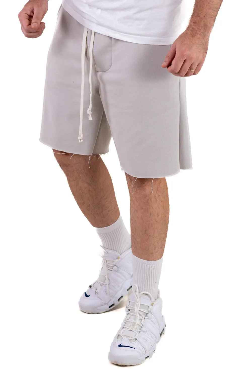 Pantaloni scurți gri premium pentru bărbați [4]