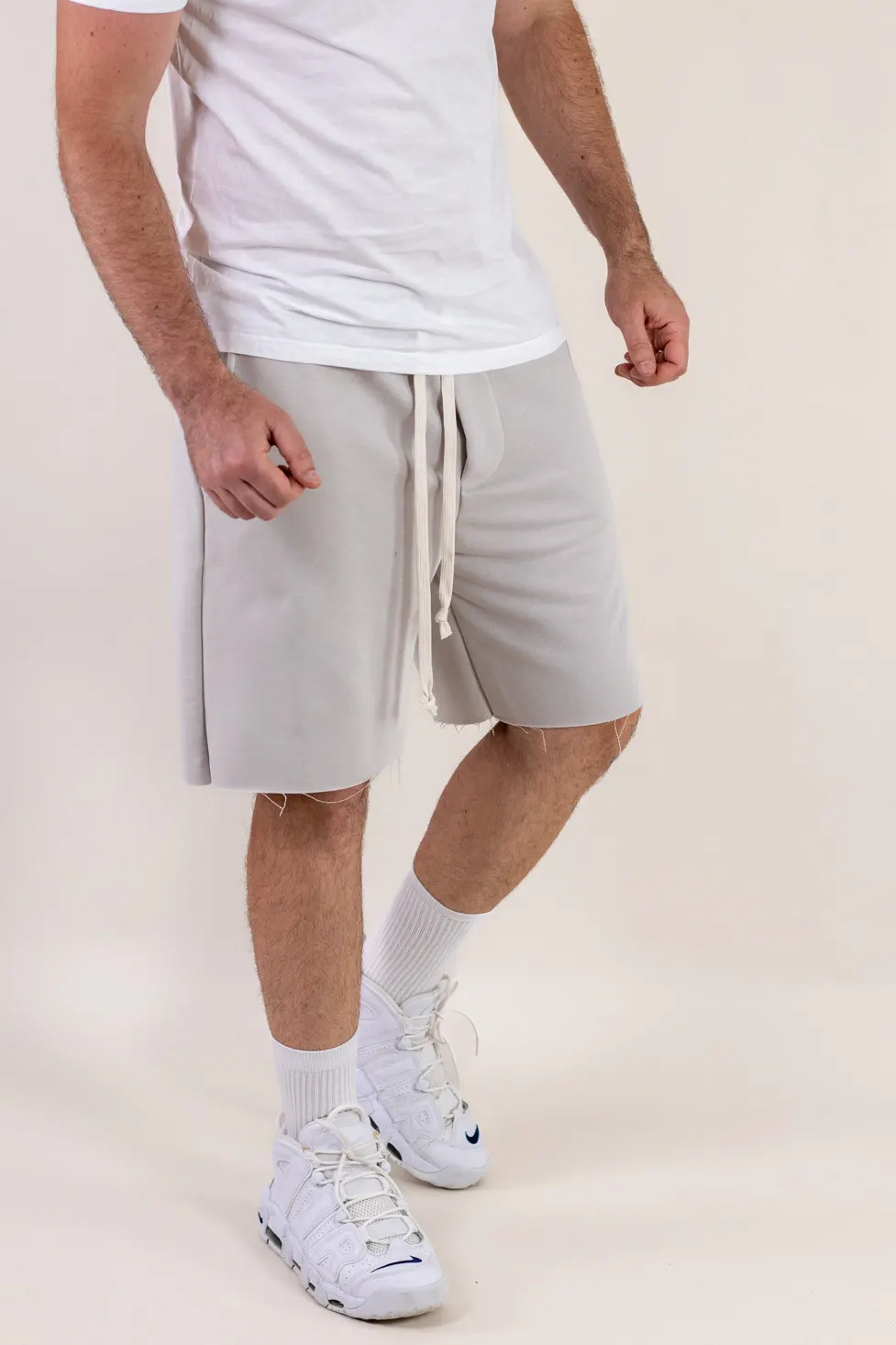 Pantaloni scurți gri premium pentru bărbați [3]