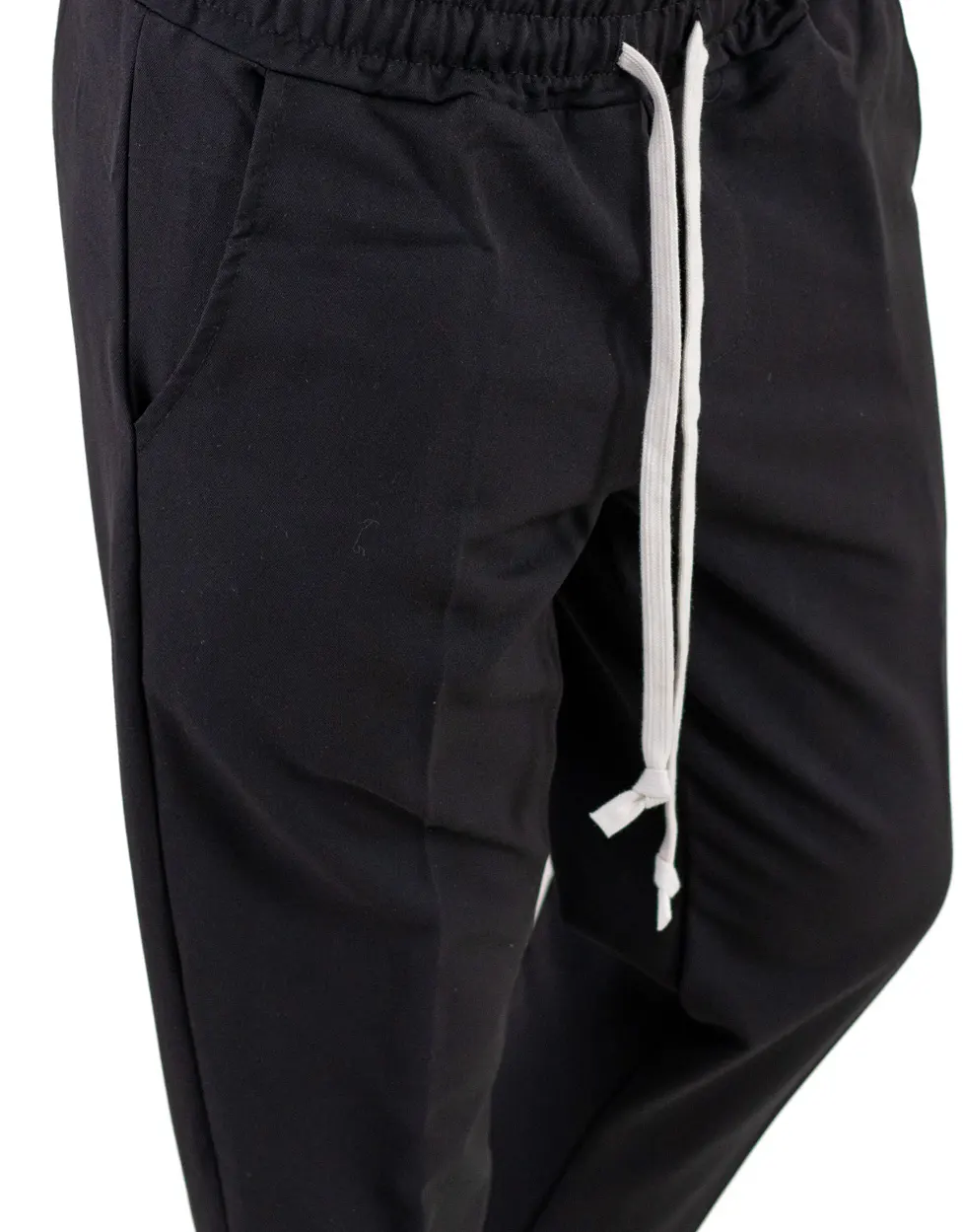 Pantaloni conici smart-casual negri [5]