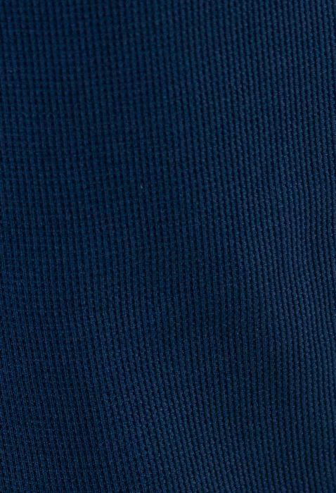 Pantaloni bleumarin casual din tricot [2]