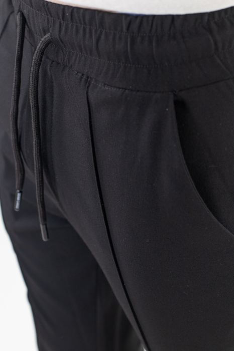 Pantaloni negri lungi casual [10]