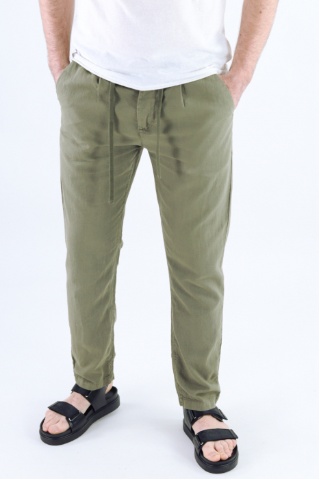 Pantaloni lungi kaki din in [5]